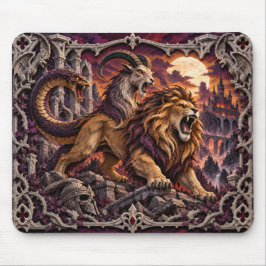 Mousepad Quimera, Monstro de Corte de Papel