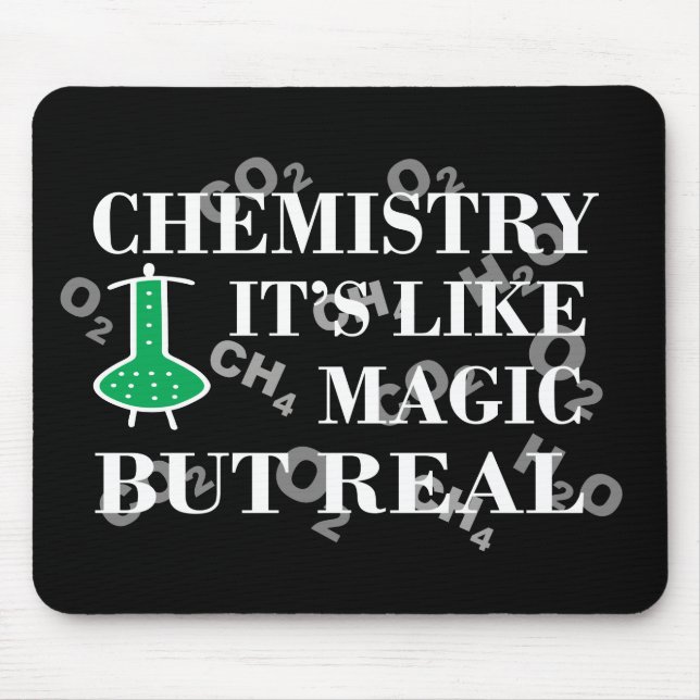 Mousepad química é como mágica, mas real (Frente)