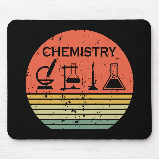 Mousepad Química padrão de faixas de retrorreflectores de v (Frente)