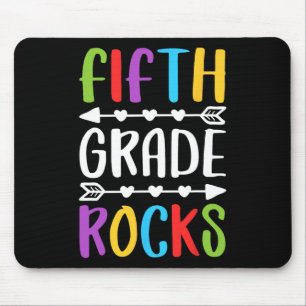 Mousepad Quinto Grau De Rochas Da 5 De Volta À Escola