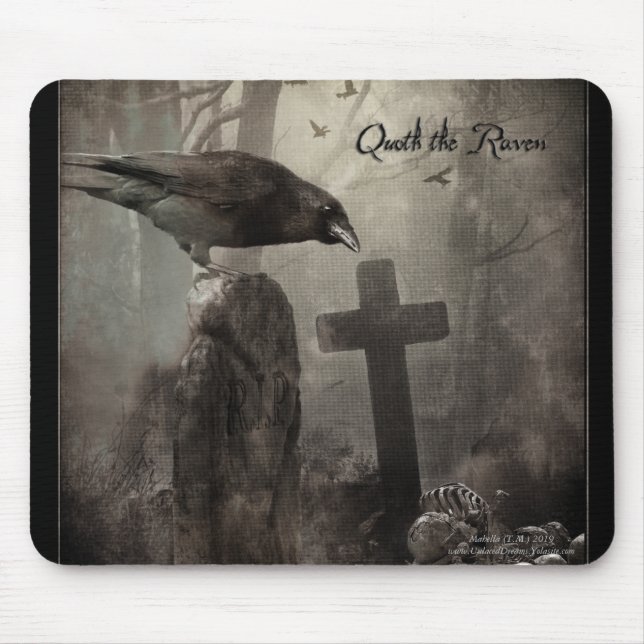 Mousepad Quoth the Raven (Frente)
