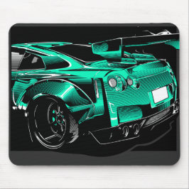 MOUSEPAD R35 GTR GREEN BEAST