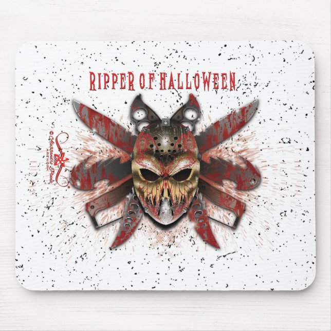 Mousepad R. de H. Ripper do Halloween (Frente)