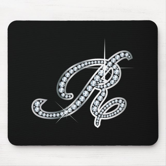 Mousepad R script "Diamond Bling" (Frente)
