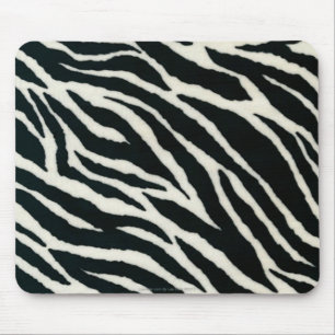 Mousepad RAB Rockabilly Estampa de Zebra Preto & Branco
