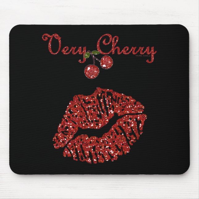 Mousepad RAB Rockabilly Muito Cherry Kiss (Frente)
