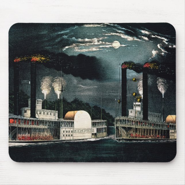 Mousepad Raça da meia-noite no Mississippi (Frente)