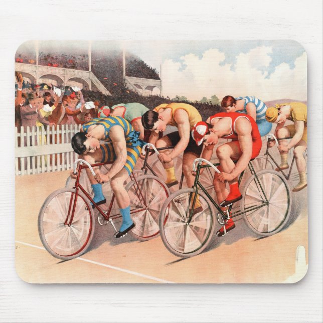 Mousepad Raça de bicicleta (Frente)