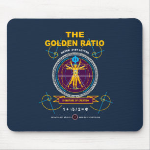 Mousepad Rácio do ouro