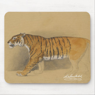 Mousepad Raden Saleh® Tapete de Mouse 'Tigre Javanês Andand