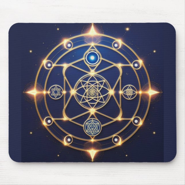 Mousepad Radiação Divina – 5: Energia Universal Iluminada (Frente)