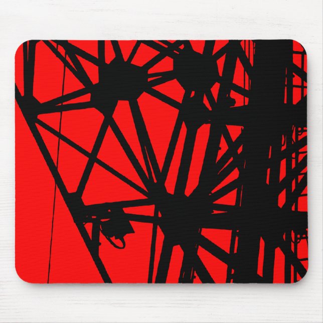Mousepad Radio Mast - Vermelho (Frente)