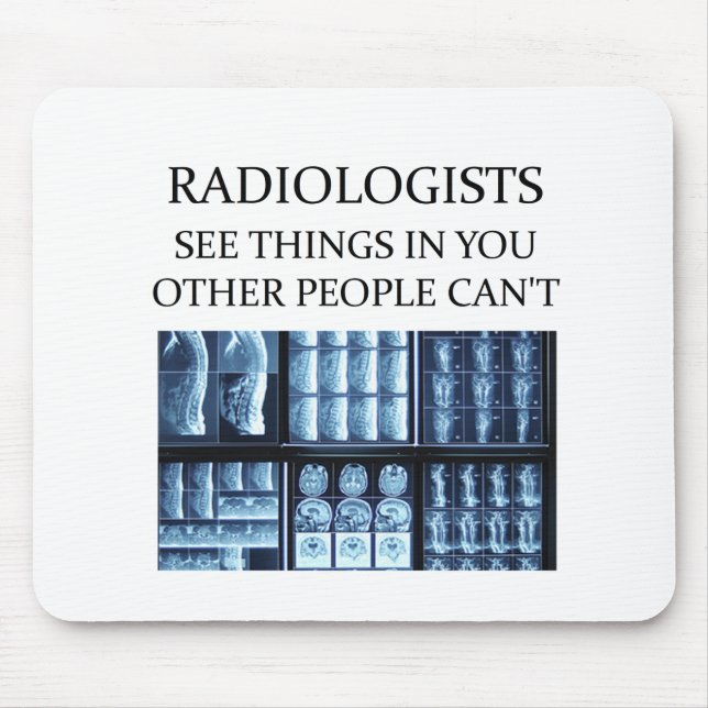 Mousepad Radiologia do radiologista (Frente)