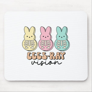 Mousepad Radiologia páscoa Radiologia Bunny Ovos Vision Xra