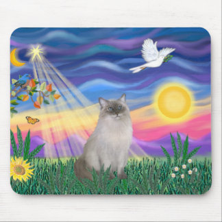 Mousepad Ragdoll Cat (Ponto Azul) - Crepúsculo