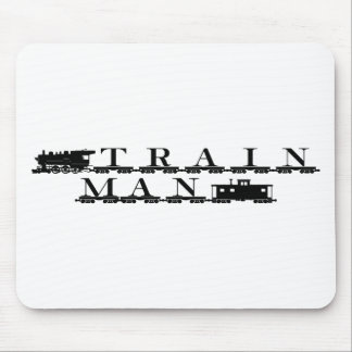 Mousepad Railroading modelo do homem do trem