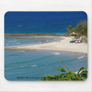 Mousepad Rainbow Bay e Snapper Rocks Queensland 2