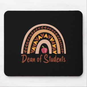 Mousepad Rainbow Dean de Estudantes de Volta à Escola Appre