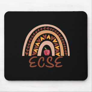 Mousepad Rainbow ECSE Team de volta à queda de apreciação e