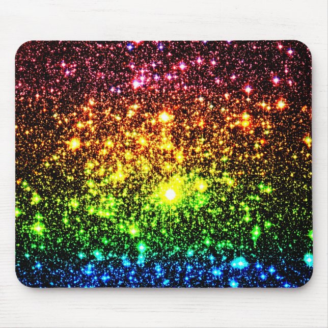 Mousepad Rainbow Galaxy (Frente)