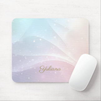 Mousepad Rainbow Gradient Invitation | Elegant Pastel Spark