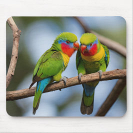 Mousepad Rainbow Lorikeets