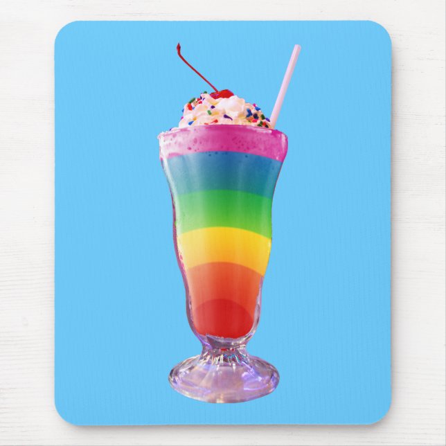 Mousepad Rainbow Milkshake (Frente)