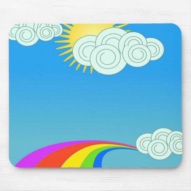 MOUSEPAD RAINBOW SKY (Frente)