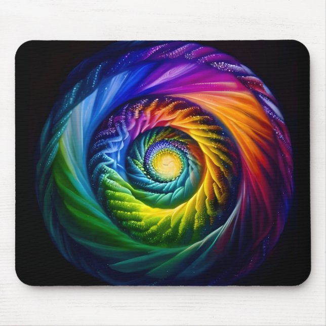 Mousepad Rainbow Spiral Out (Frente)