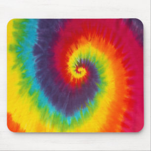 Mousepad Rainbow Swirl Tie Dye Groovy Legal Colorido