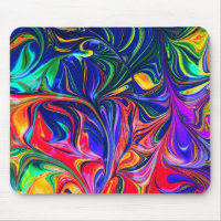 Rainbow Swirl Trippy Glow Stick