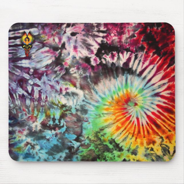 Mousepad Rainbow Tie Dye (Frente)