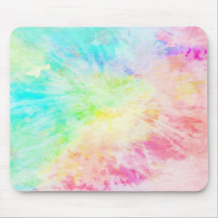 Mousepad Rainbow Tie Dye