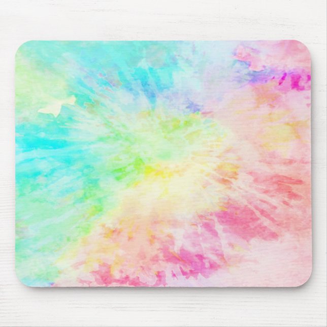 Mousepad Rainbow Tie Dye (Frente)