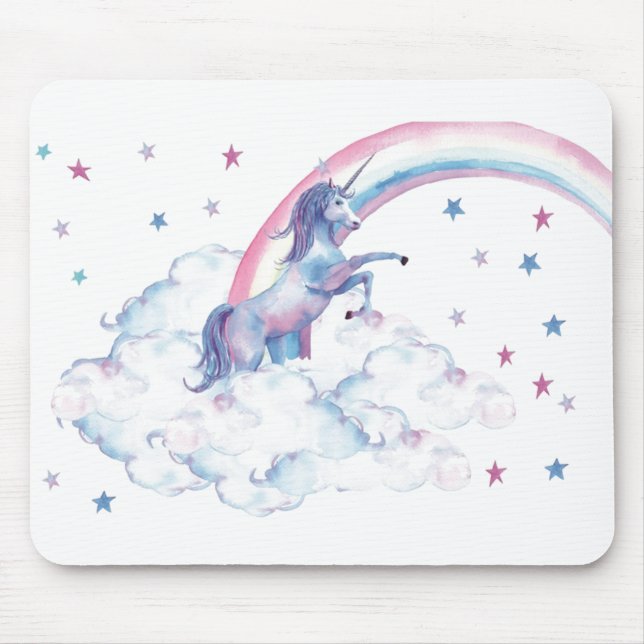 Mousepad Rainbow Unicorn (Frente)