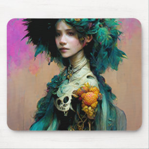 Mousepad Rainbow Urchin 2 Fantasy Sci-Fi