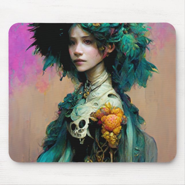 Mousepad Rainbow Urchin 2 Fantasy Sci-Fi (Frente)