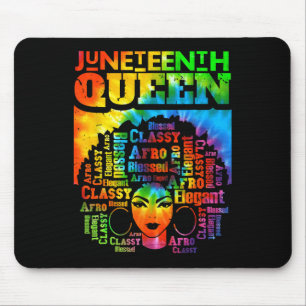 Mousepad Rainha Afro Melanina Magia Menina Preta Mulheres T