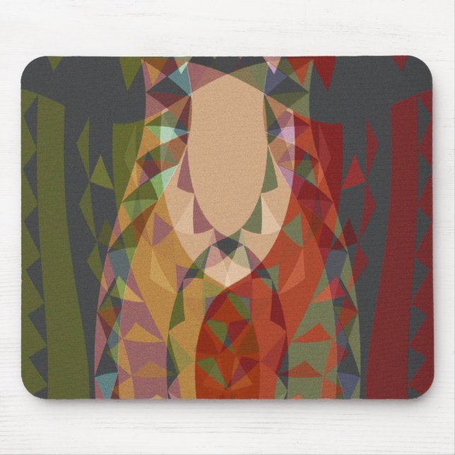 Mousepad Rainha da Abelha de Quilting (Frente)