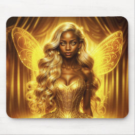 Mousepad Rainha da fantasia majestosa em um reino mágico ou