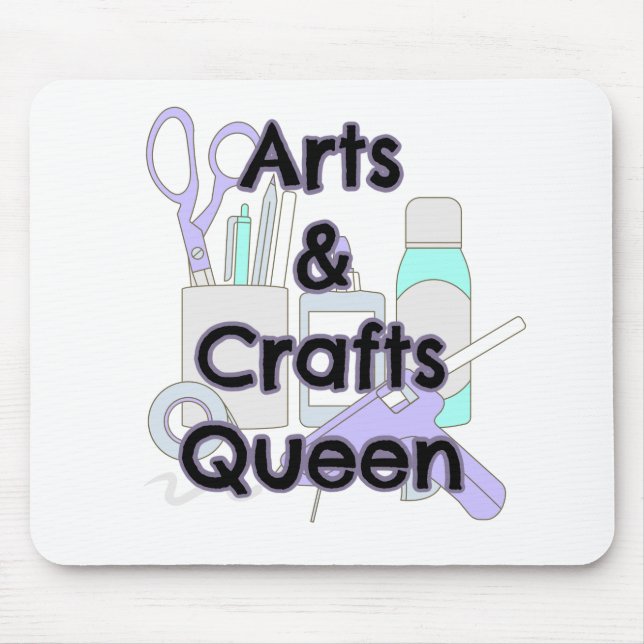 Mousepad Rainha das Artes e Artesanatos (Frente)