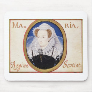 Mousepad Rainha de Mary de escocês (1542-87) (gouache no