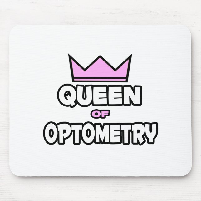 Mousepad Rainha de Optometria (Frente)