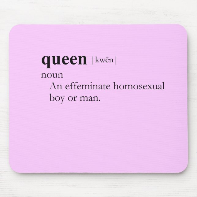 Mousepad RAINHA (definição) (Frente)