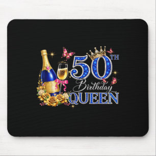 Mousepad Rainha do 50º Aniversário 50 e Fabulosa 50 Anos de