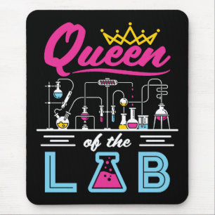 Mousepad Rainha do Laboratório de Química Cientista