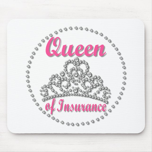 Mousepad Rainha do seguro (Frente)