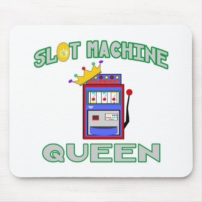 Mousepad Rainha do slot machine (Frente)