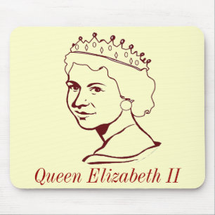 Mousepad Rainha Elizabeth II