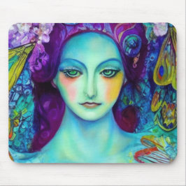 Mousepad Rainha Fada Encantada com Borboletas